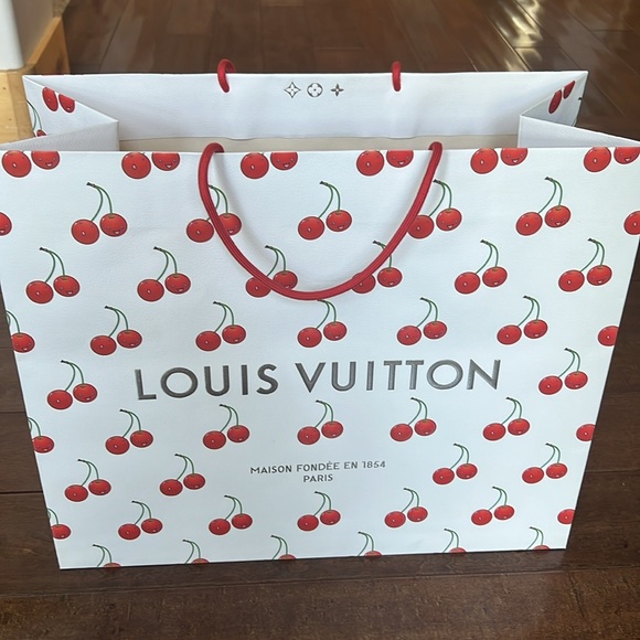 Louis Vuitton Murakami Cherry Monogram Speedy 20 🍒 NEW - Picture 4 of 16